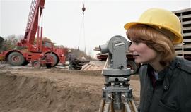 C2015-0001/025(03) - Pat Foster - Civil Engineering - Women on Construction Sites and Images from...