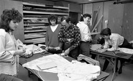 C2015-0001/024(31) - Design Students at Work in Class and the Boutique's Fashion Show