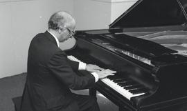 C2015-0001/019(26) - Spiro Playing Piano in the Music Centre