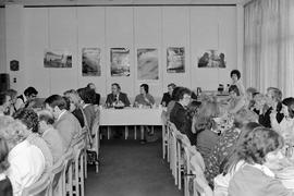 Luncheon in the Faculty Dining Room for Nancy Armstrong
