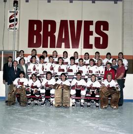 C2015-0001/024(30) - Group and Individual Photos of the 85 - 86 Hockey Team and the Fund Raising ...