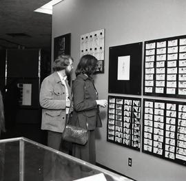 National Film Board Animation Exhibition in the Minkler Auditorium Lobby