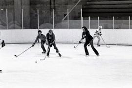 Aviation Flight Technology Students on the Ice Rink