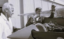 C2015-0001/028(20) - Luke Gagnon and Ben Tromp at Buttonville Airport
