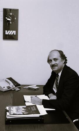 C2015-0001/028(36) - Ron Barker at Via Rail