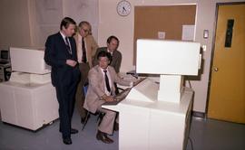 CAD-CAM Demonstration by Important Visitors