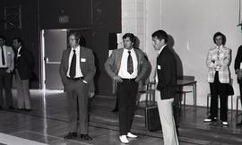 Athletics Officials Touring Facilities