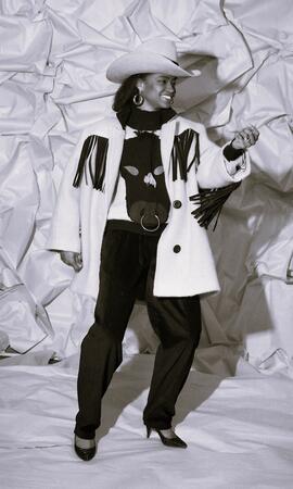 C2015-0001/027(18) - Carol Outram - 2nd and 3rd Year Fashion Students Modelling