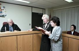 C2015-0001/025(25) - Law Clerk Student in Courtroom