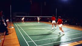 Badminton at Seneca - Canada Versus Russia