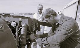 C2015-0001/028(20) - Luke Gagnon and Ben Tromp at Buttonville Airport