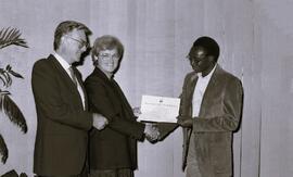 C2015-0001/028(43) - Isenty Benjamin - Awards in the Flint and Feather Faculty Lounge