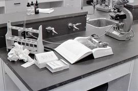 Director Bob Clark Filming "Breaking Point" in the Biology Lab