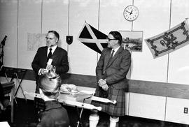 St. Andrew's Day in the Faculty Dining Room