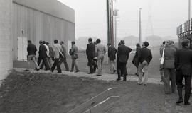 Athletics Officials Touring Facilities