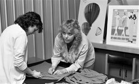 C2015-0001/024(31) - Design Students at Work in Class and the Boutique's Fashion Show