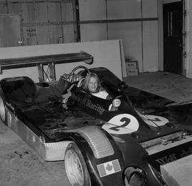 Wolf Race Car in Garage