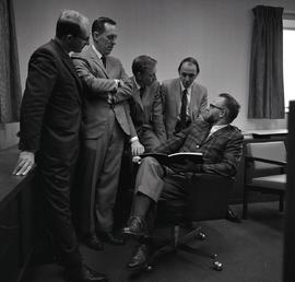 Deans Bill Stoddart, G. Wootton, Roy McCutcheon, Ken Crawley, Brock Wallace