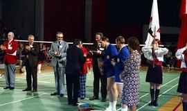 Badminton at Seneca - Canada Versus Russia