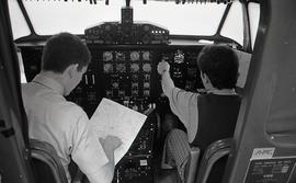 Students at Work in an Aviation Course