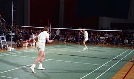 Badminton at Seneca - Canada Versus Russia