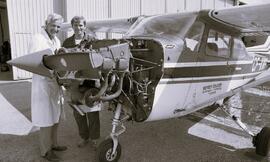 C2015-0001/028(20) - Luke Gagnon and Ben Tromp at Buttonville Airport