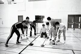 Aviation Flight Technology Students in the Gym