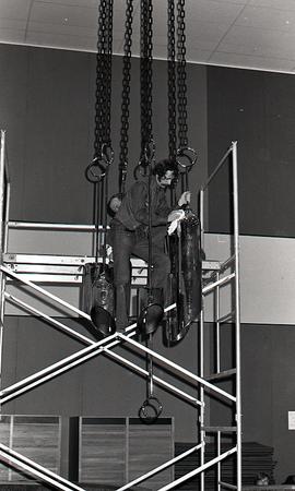 Installing an Art Sculpture in the Common Room